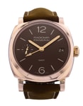 Pre-Owned Panerai Radiomir 3 Days Oro Rosa Watch